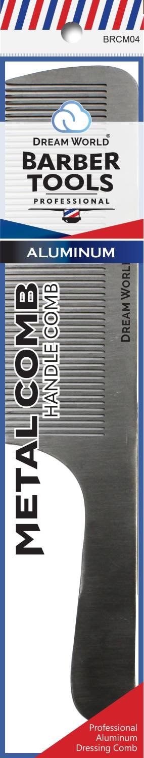 DREAM COMB METAL HANDLE 8.75 INCH