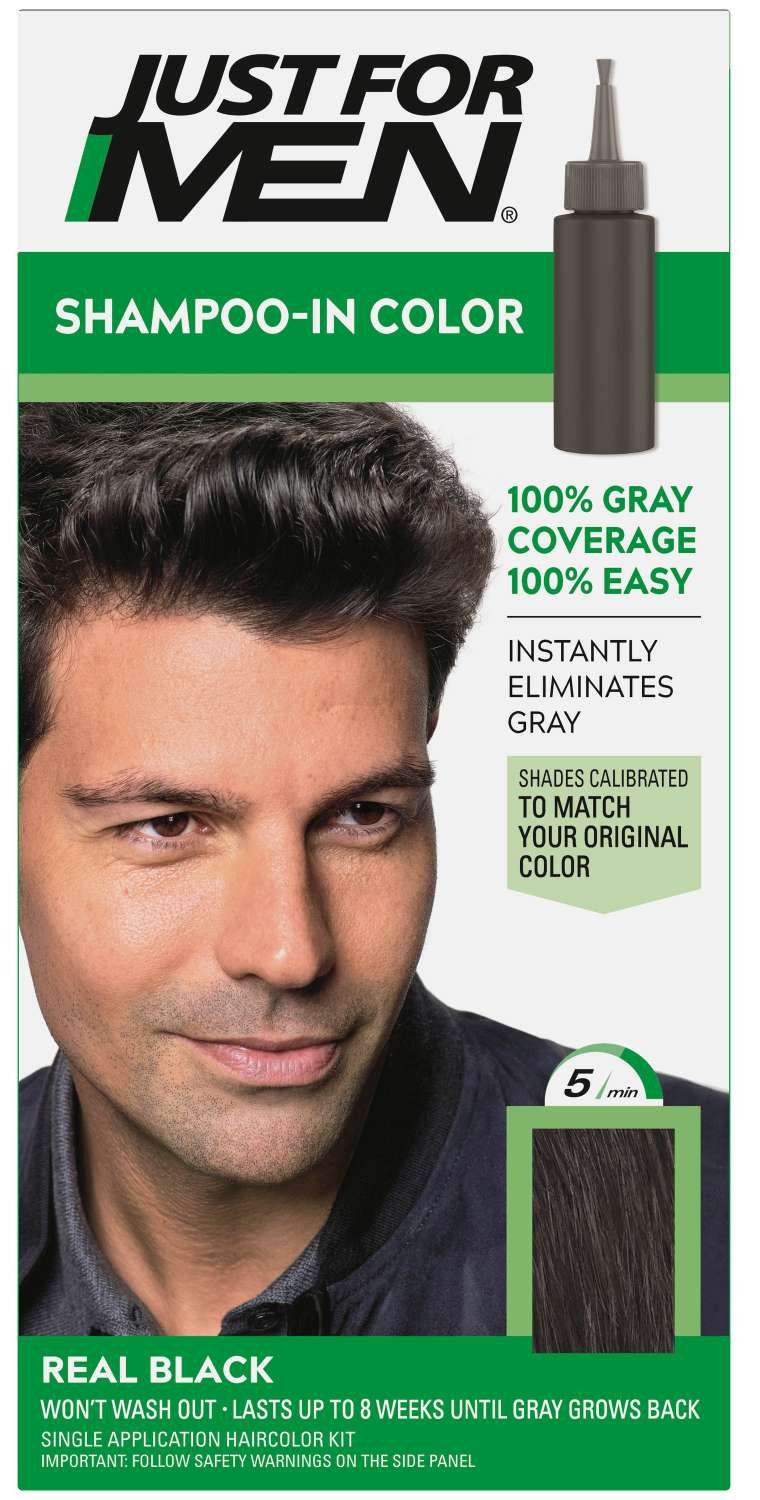 JFMEN HAIR COLOR H-55 REAL BLACK