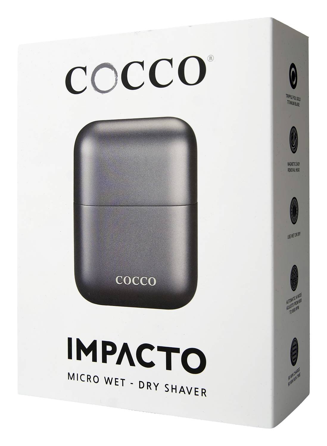 COCCO IMPACTO SHAVER [MATTE GREY]