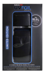 BABYLISS FX SHAVER UV MATE BLACK DOUBLE