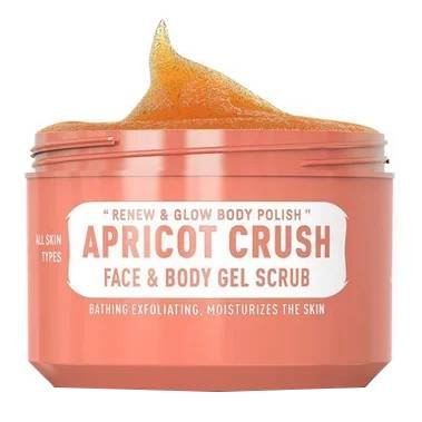 IMMORTAL APRICOT CRU FACE&BODY GEL SCRUB 10.14 OZ