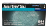 SEMPER LATEX P/FREE GLOVE [LARGE]