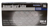 SEMPER LATEX P/FREE GLOVE [X-LARGE]