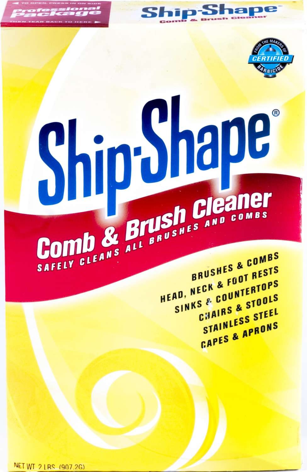 BARBICIDE SHIP-SHAPE POWDER