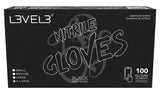LEVEL3 NITRILE GLOVES BLACK [X-LARGE]