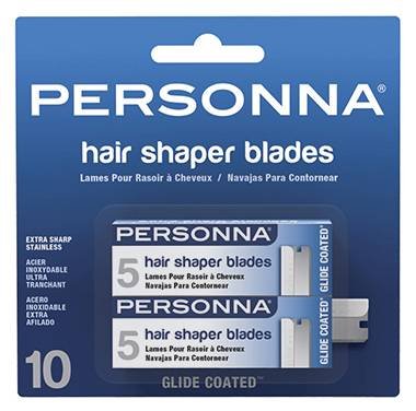 PERSONNA HAIR SHAPER BLADES 5PC/2PK