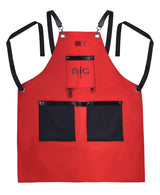 STYLECRAFT BARBER APRON [RED]