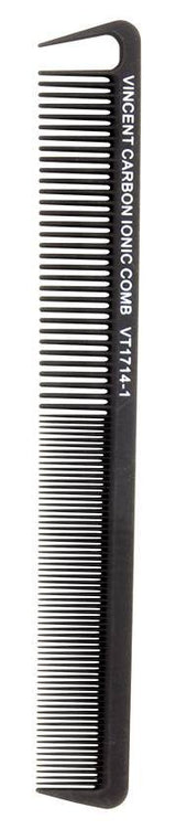 VINCENT COMB CARBON FINE/MED HOOK